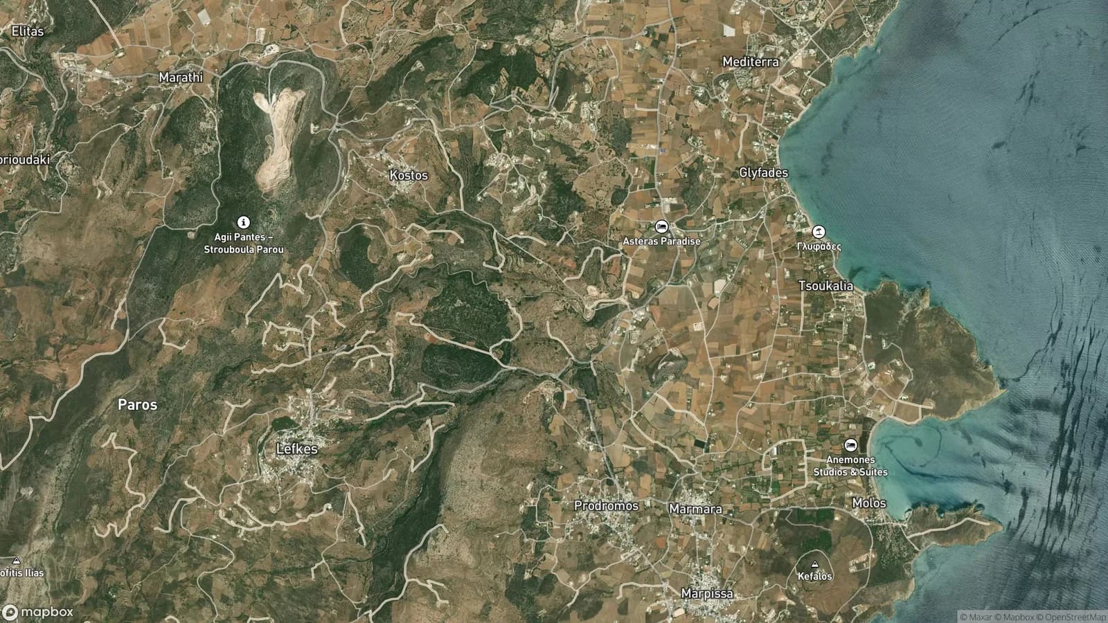 Paros — Pounta / Golden Beach