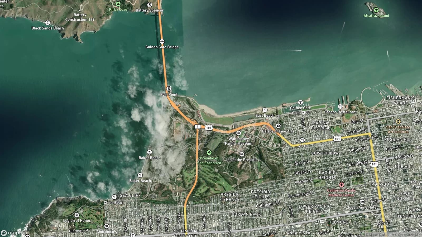 San Francisco Bay (Crissy Field / Treasure Island)